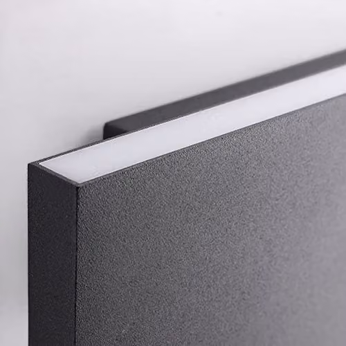 Netlighting Thin LED Up Down Wall Light Black 6.4W 3000K 215lm – 4