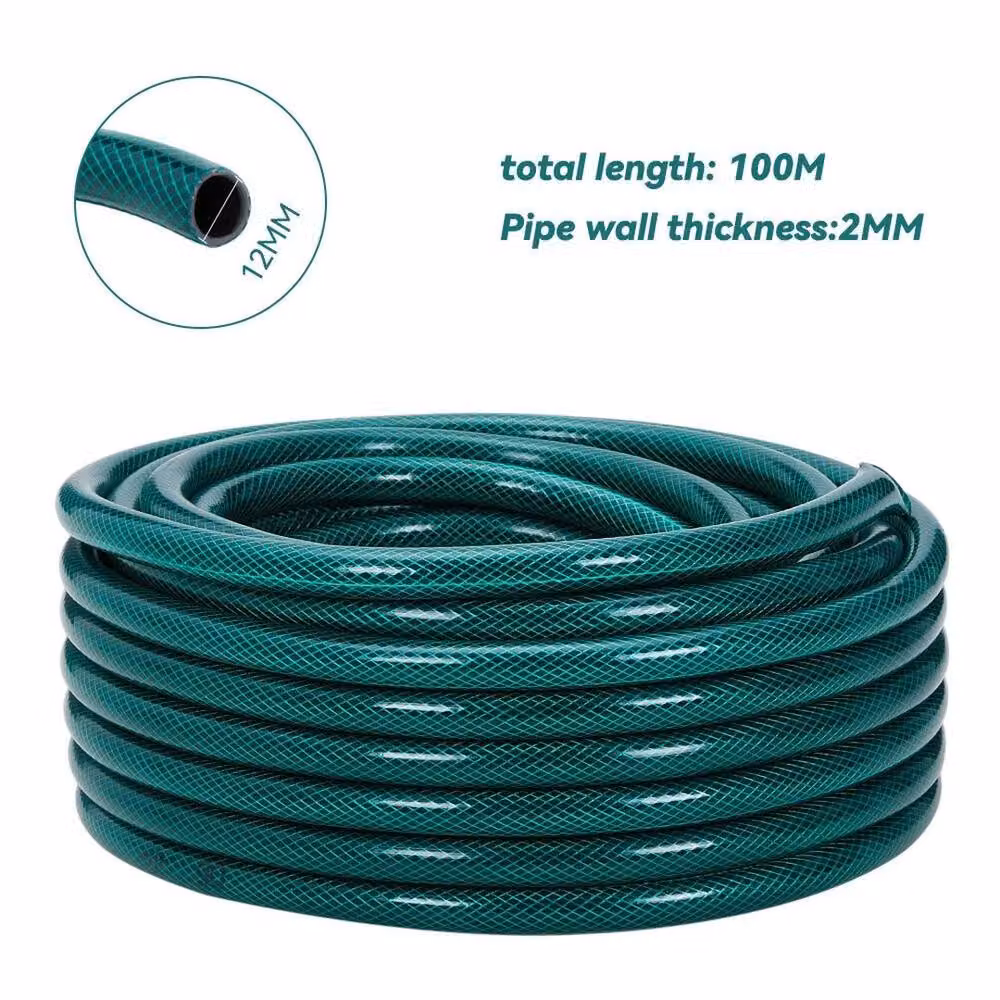 EONLION Green PVC Garden Lawn Hose Pipe, 100m – 2