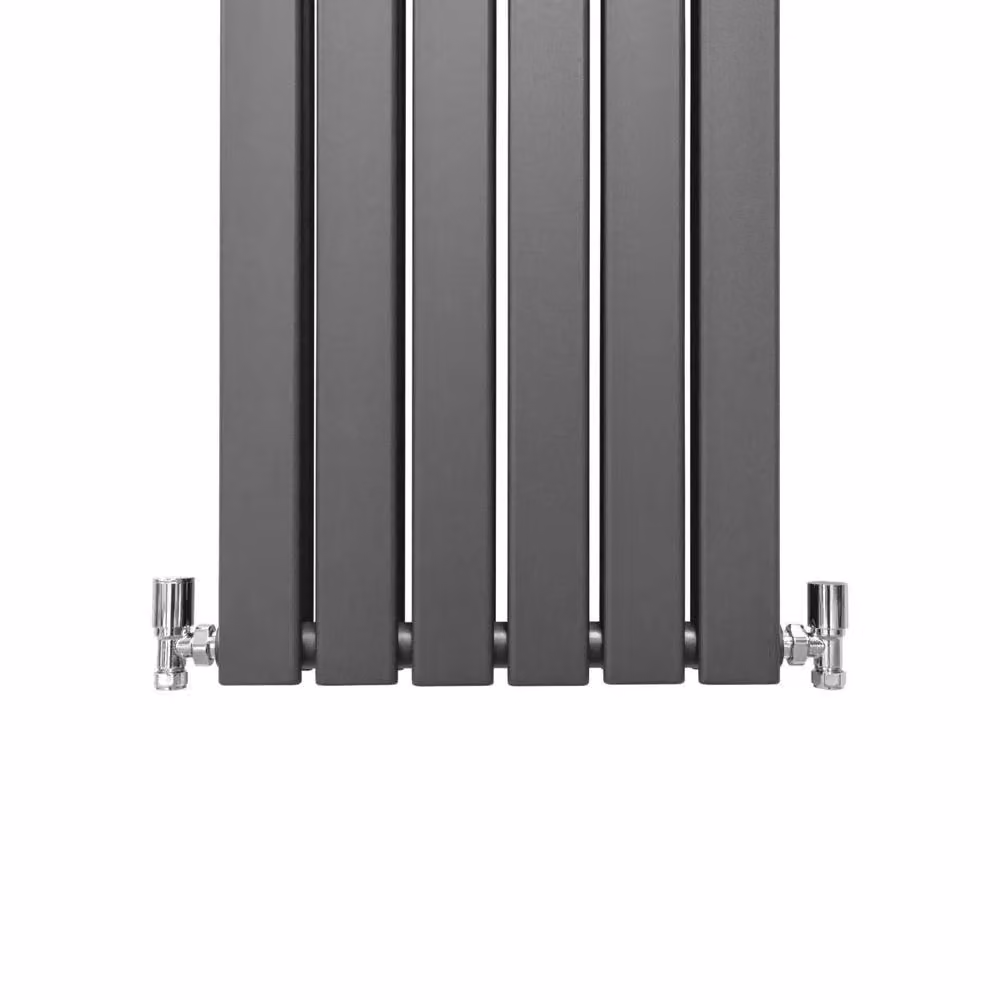 Monstershop Designer Flat Panel Steel Radiator in Anthracite Grey, H: 180 cm x W: 42 cm – 4