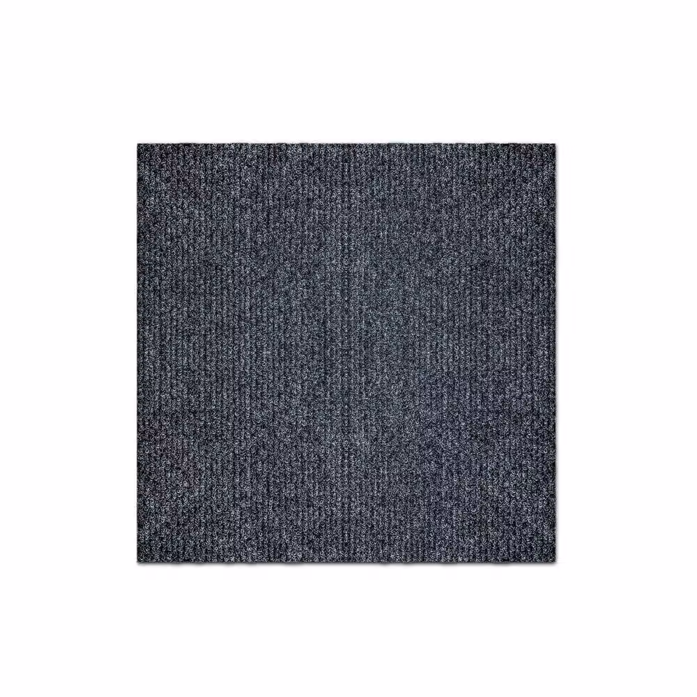 Garwarm 36 Pack Interlocking Carpet Tiles, Non-Slip Grey Floor Squares, W/D: 30.48 x 30.48 cm – 4