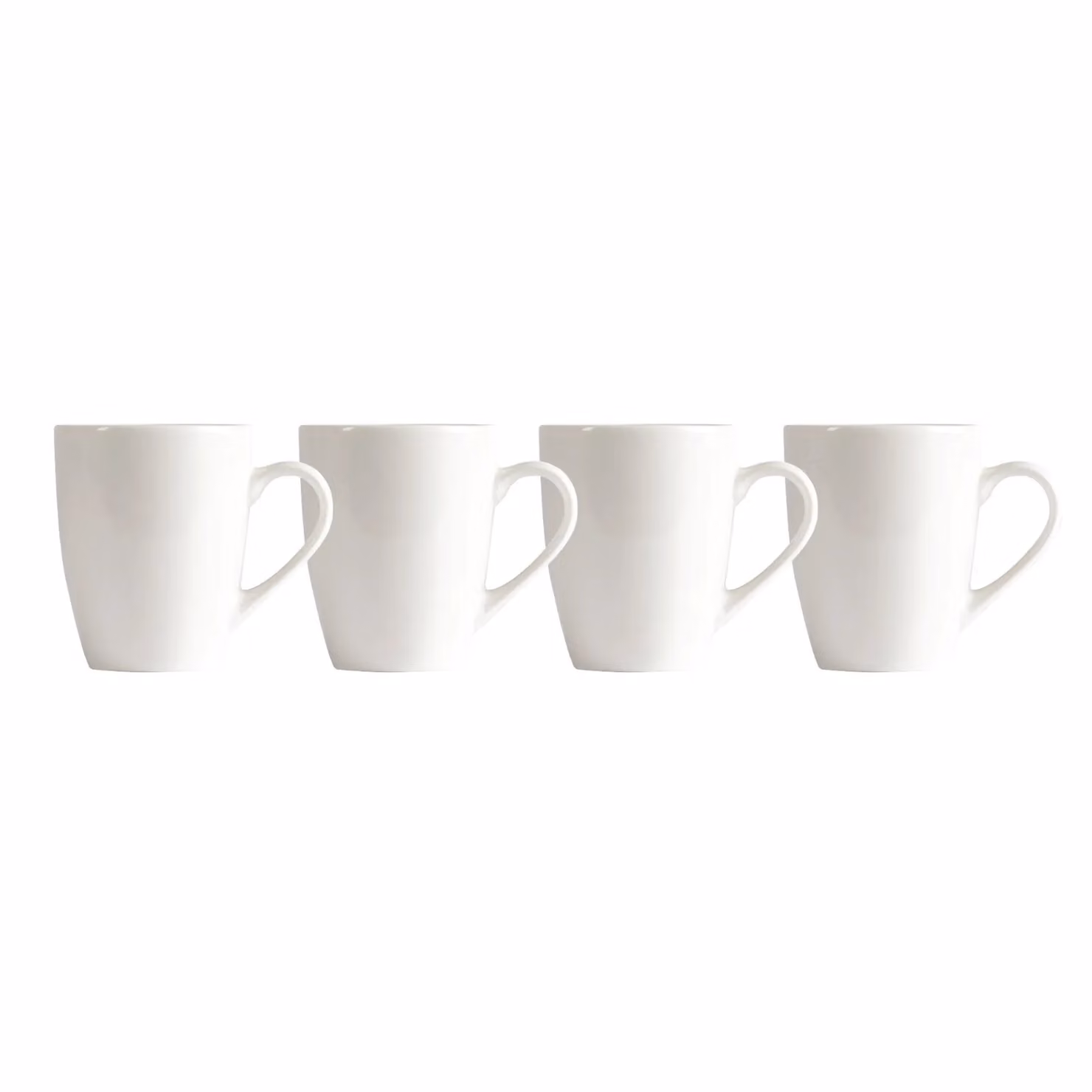 Carnaby Islington White Porcelain Ceramic Mug Set of 4 – 3