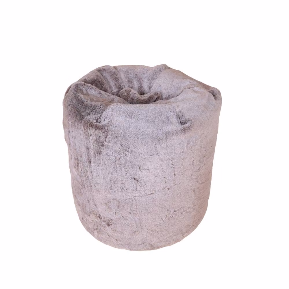Kaikoo Soft Grey Fabric Beanbag with Carry Handle – 2