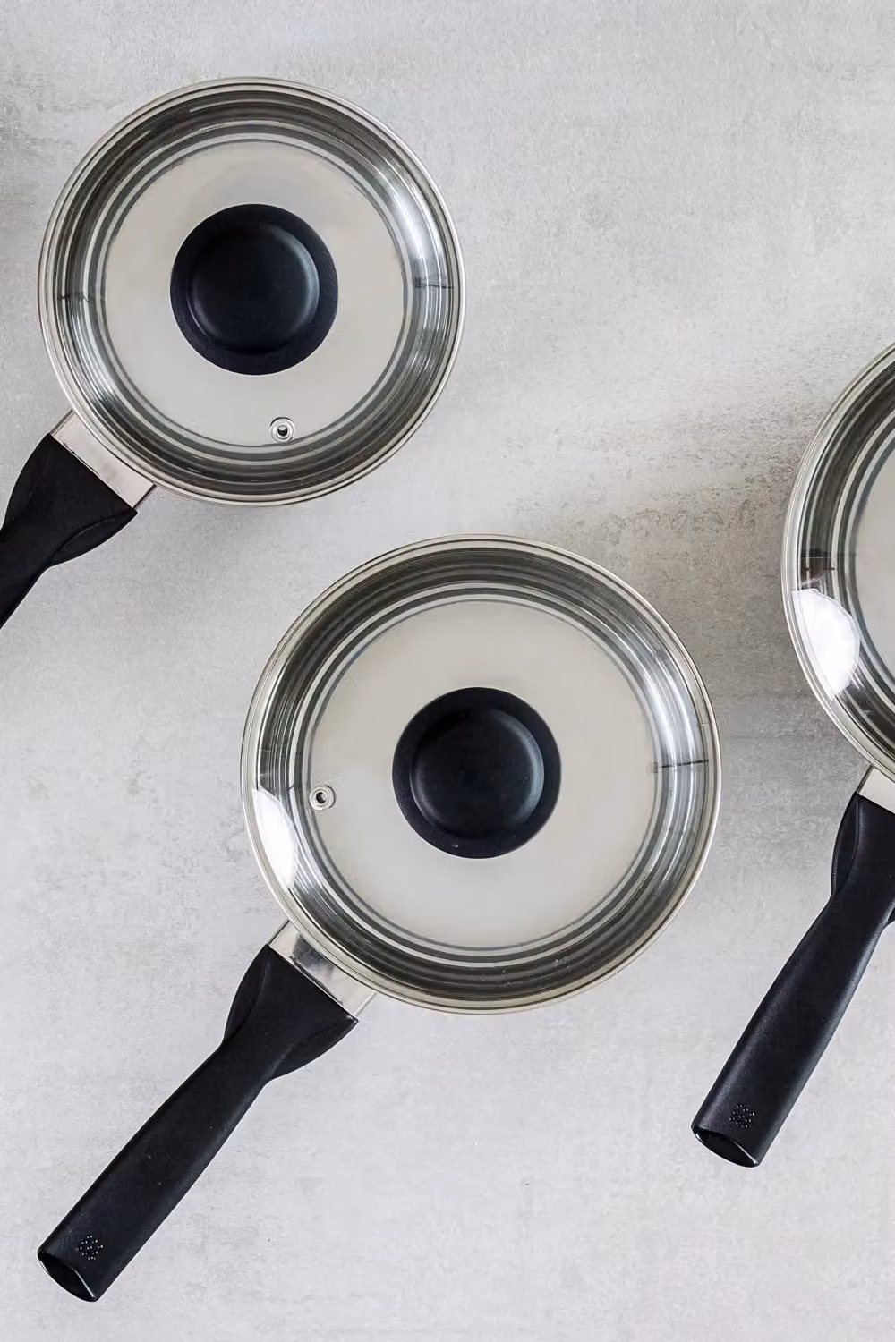 KitchenCraft Stainless Steel 16cm Extra Deep Saucepan in Silver – 3
