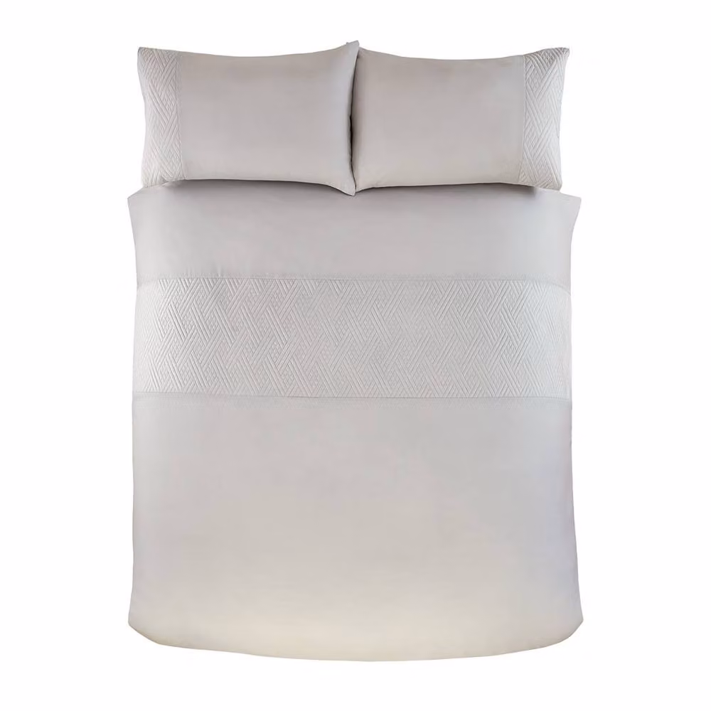 Rapport Home Grey Polyester Duvet Cover and Pillowcase Set, W/D/H: 230 x 220 x 50 cm – 2