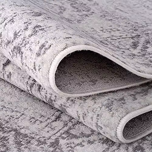The Rugs Grey Nomad Design Vintage Oriental Area Rug, W: 120 cm, L: 170 cm – 3