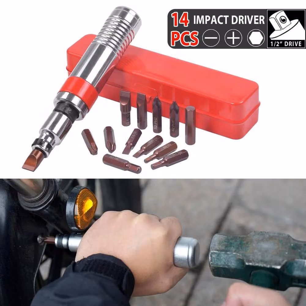 SPETLEK S2 Steel Impact Driver Bit Set in Silver – 3