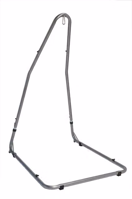 Amazonas Luna RockStone Metal Hanging Chair Stand in Silver with Adjustable Height – 1