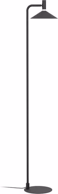 Loops Modern Black Metal LED Floor Lamp with RGB Lighting and Included Bulb – 1