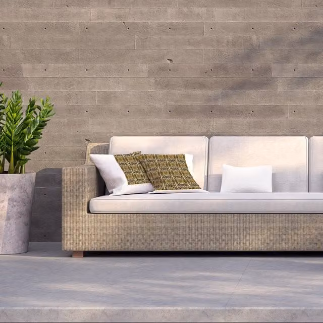 Andrew Lee Portuguese Ethnic Azulejos Outdoor Cushion, Brown, W/D/H: 60 x 60 x 1 cm