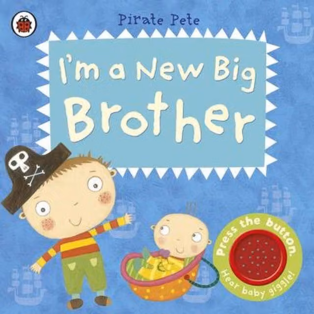 Ladybird TBD I'm a New Big Brother: A Pirate Pete Board Book, Multicolour