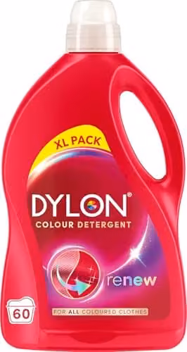Dylon Colour Liquid Laundry Detergent for Coloured Clothes, 60 Wash Loads – 1