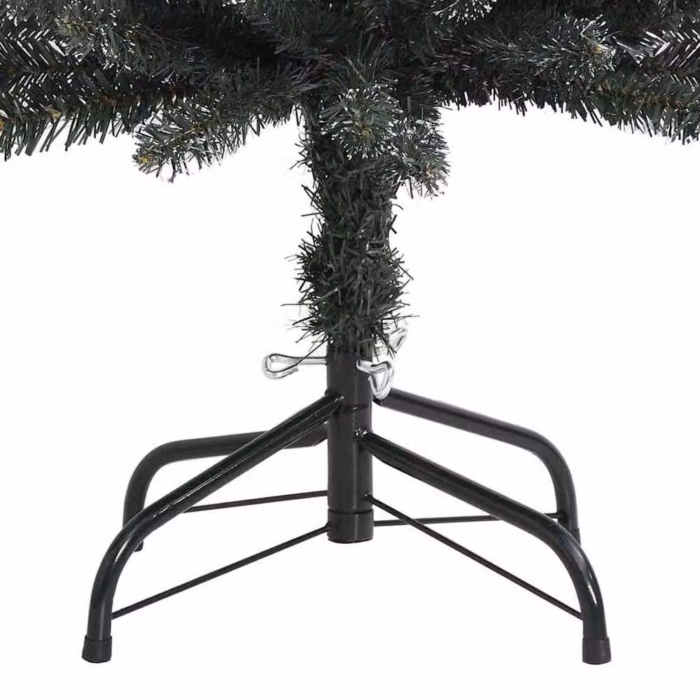 Berkfield Home Artificial Christmas Tree with 300 LEDs, Green, W/D/H: 58 x 58 x 210 cm – 3