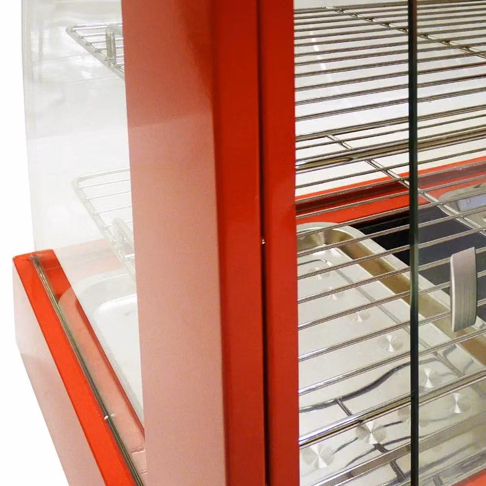Kukoo Electric Glass Food Warmer in Red, Width: 60 cm – 3
