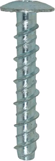 JCP Construction Products Silver Galvanised Pan Head Ankerbolts, 6/8 x 30mm, Box of 100