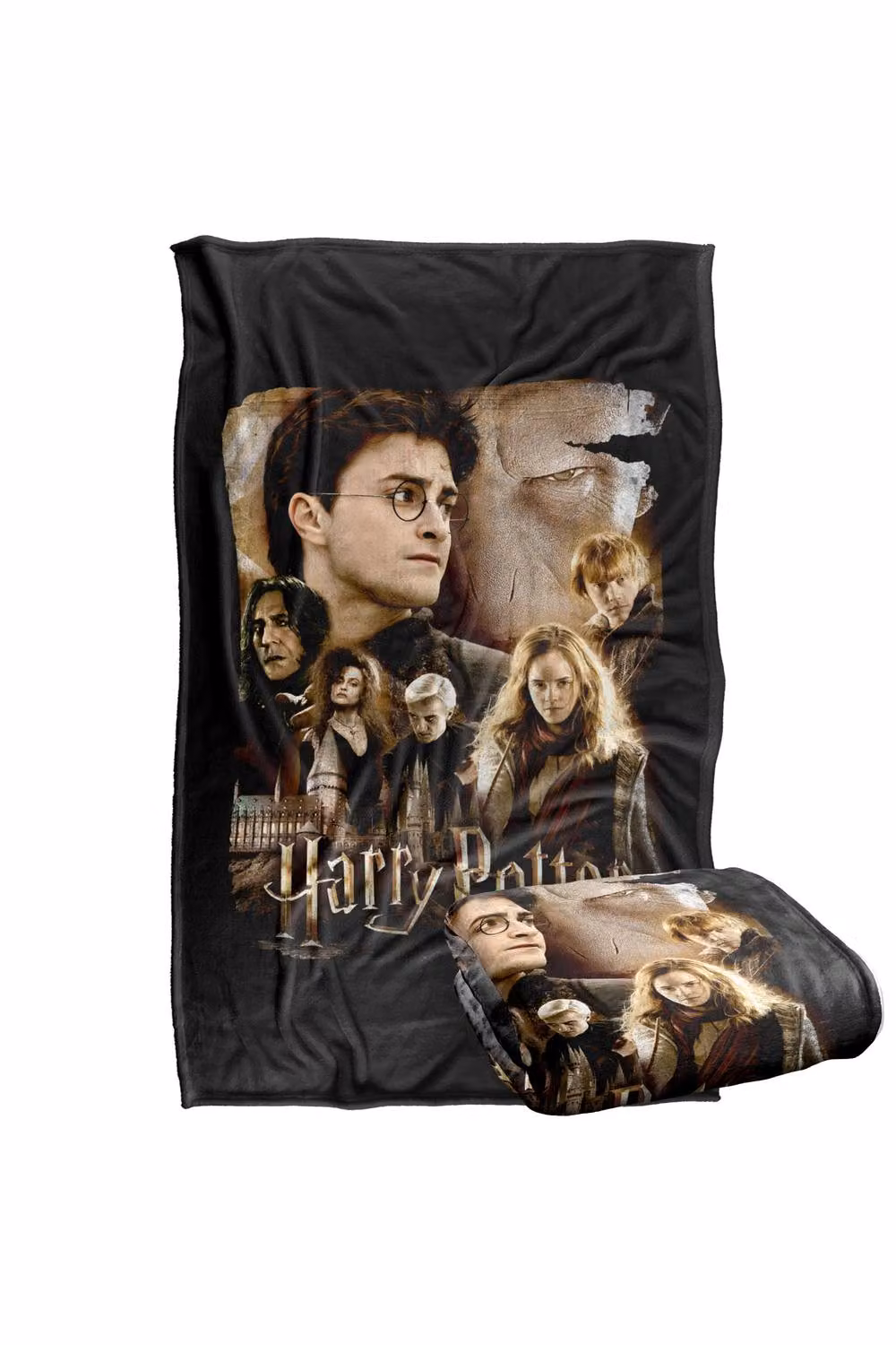Warner Bros. Harry Potter Worn Poster Super Soft Fleece Throw Blanket, Multicolour, W: 91.44 cm x L: 147 cm – 7