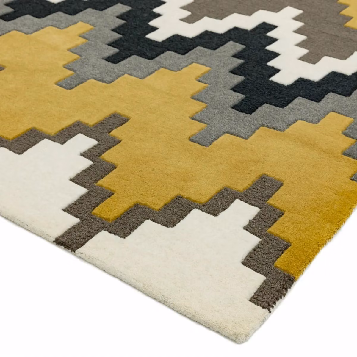 The Rug Shop UK Multicolour Abstract Handmade Area Rug, W: 160 cm, L: 230 cm – 2