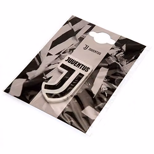 Juventus FC 3D Rectangular Adhesive Fridge Magnet in White and Black – 3