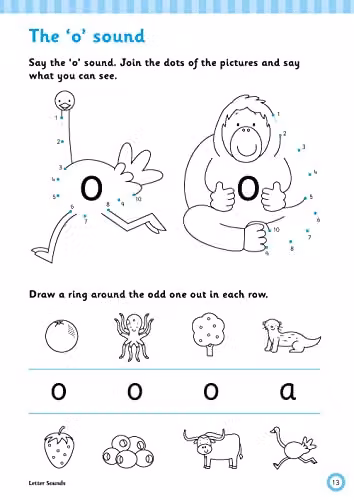 Schofield & Sims Letter Sounds Get Set Literacy Educational Resource for EYFS Children Ages 4-5 Multicolour – 2