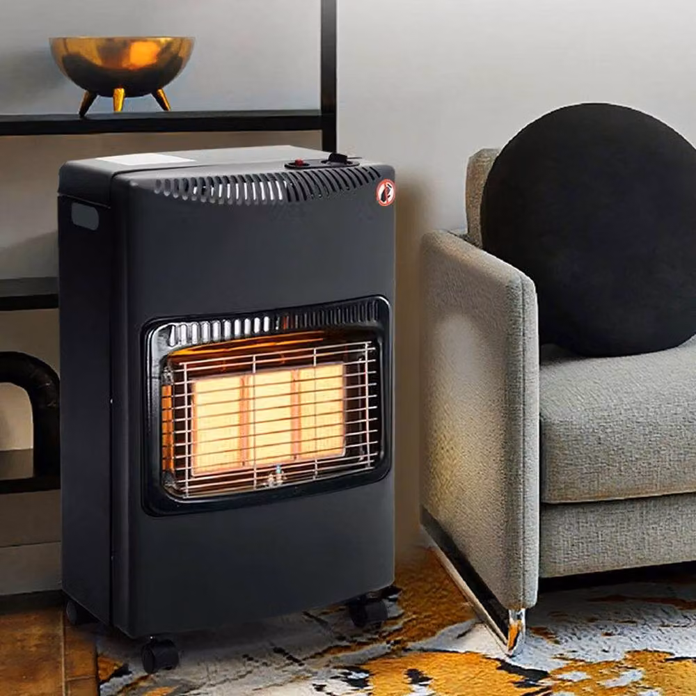 FORGEVIO 4.2kW Detachable Indoor Butane Gas Heater in Black – 5