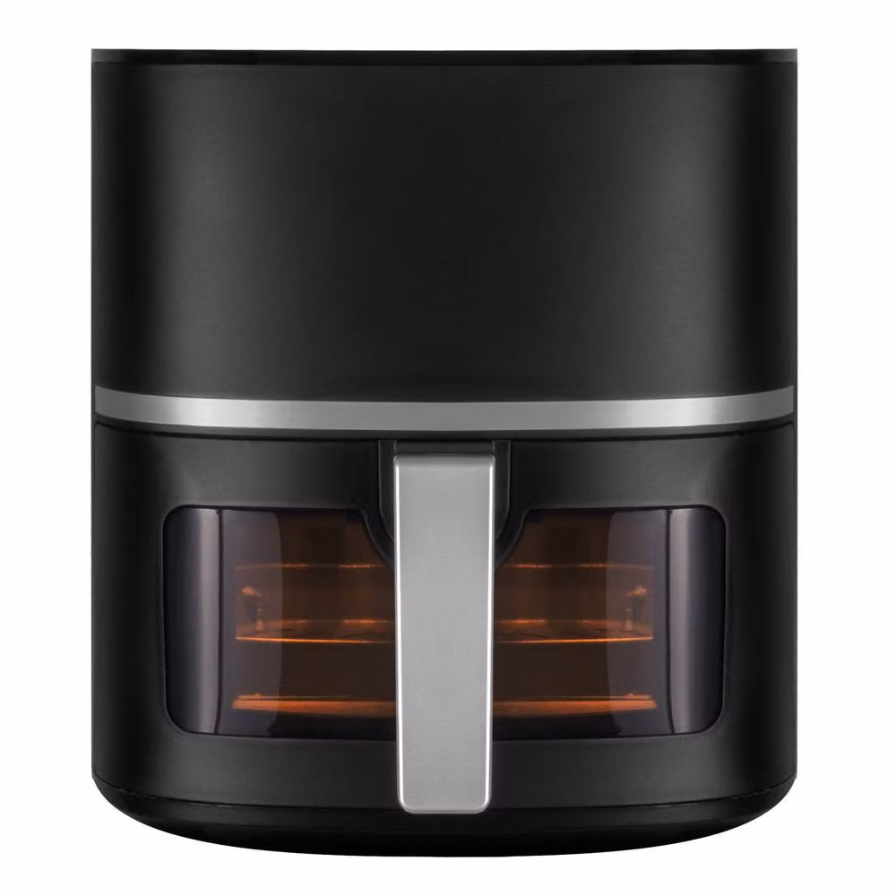 Daewoo 5.5L Air Fryer in Black with View Window and 10 Presets – 6