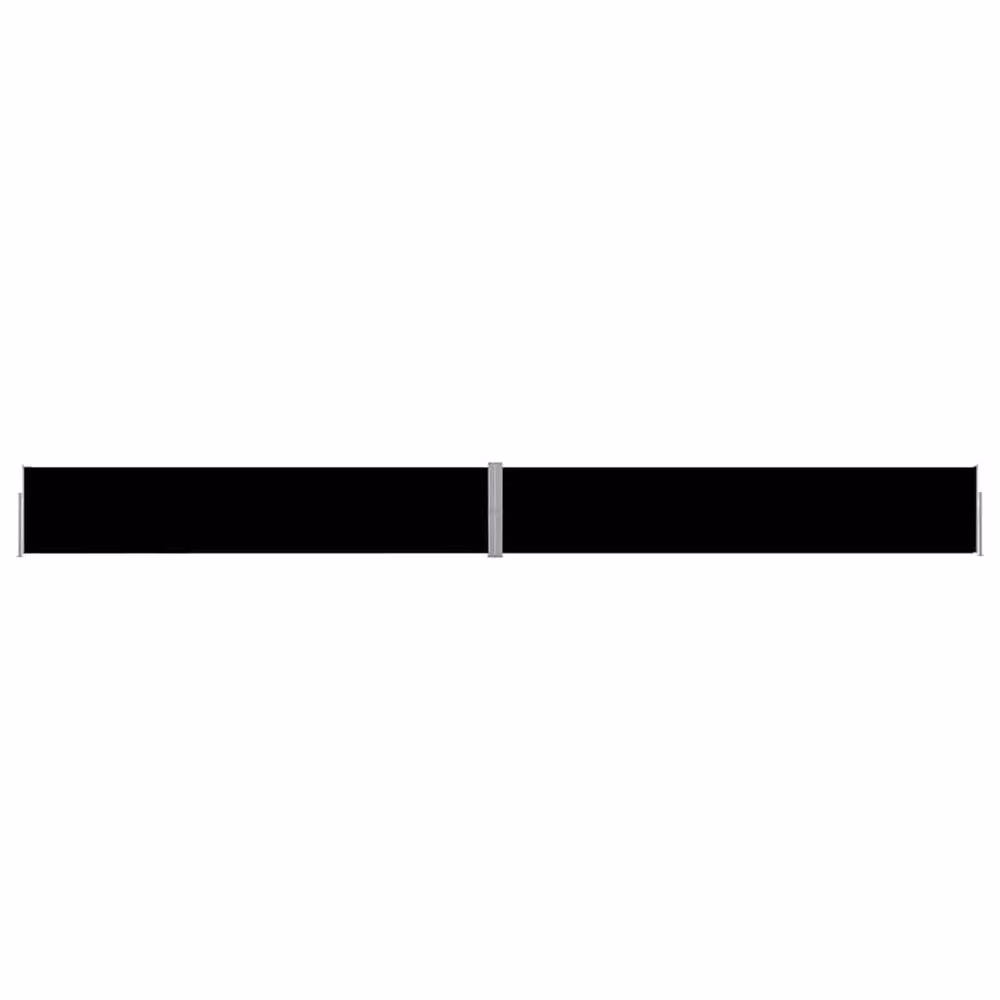 Berkfield Home Retractable Side Awning in Black, W/H: 1200 x 140 cm – 2