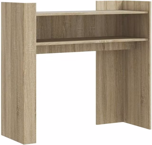 Berkfield Home Sonoma Oak Console Table in Light Brown, W/D/H: 100 x 35 x 90 cm – 1