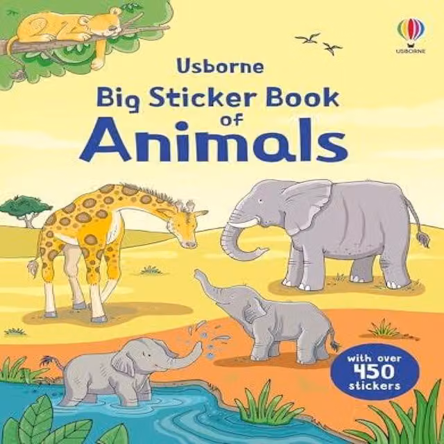 Sam Taplin Big Sticker Book of Animals Multicolour Paperback