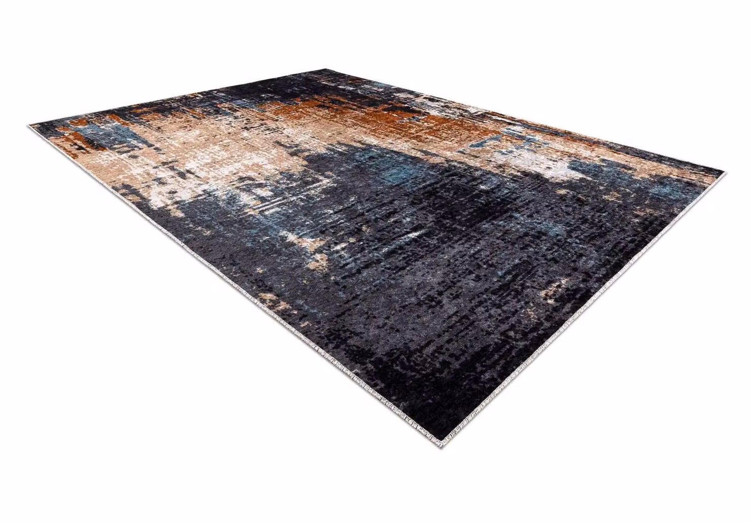 RugsX Miro Abstract Modern Blue Multicolour Rug, W: 120 cm, L: 170 cm – 4