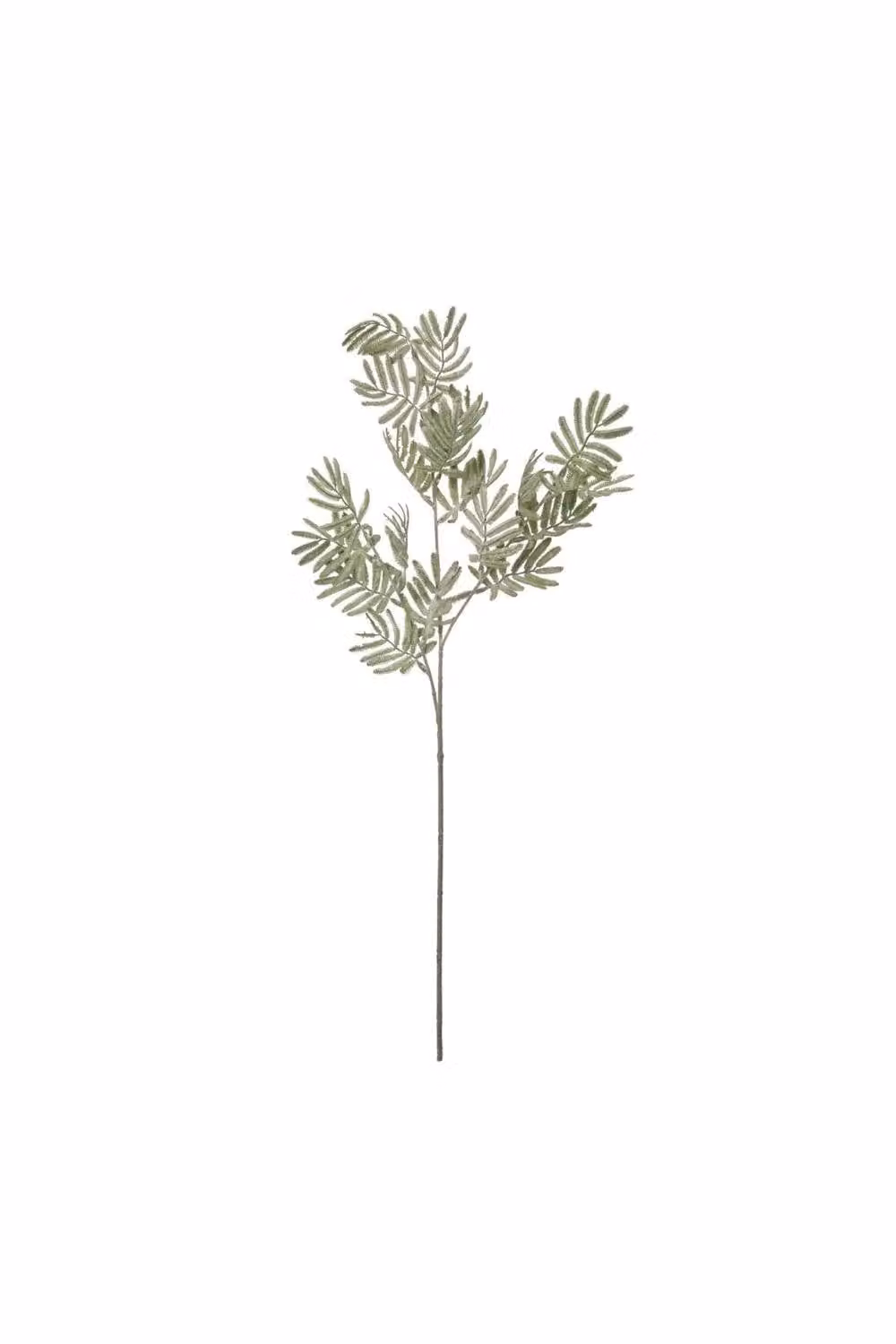 KDMD Silver Wattle Leaf Artificial Green and Silver Foliage for Floral Arrangements – 4