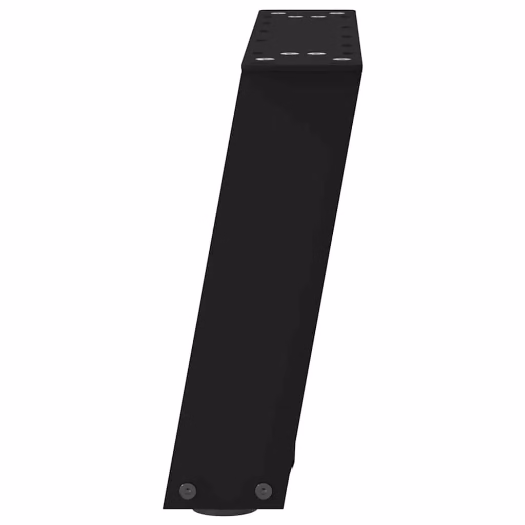 Berkfield Home U-Shaped Coffee Table Legs, 2 Piece Set, Black Metal, Height: 40 cm, Width: 30.5 cm – 5