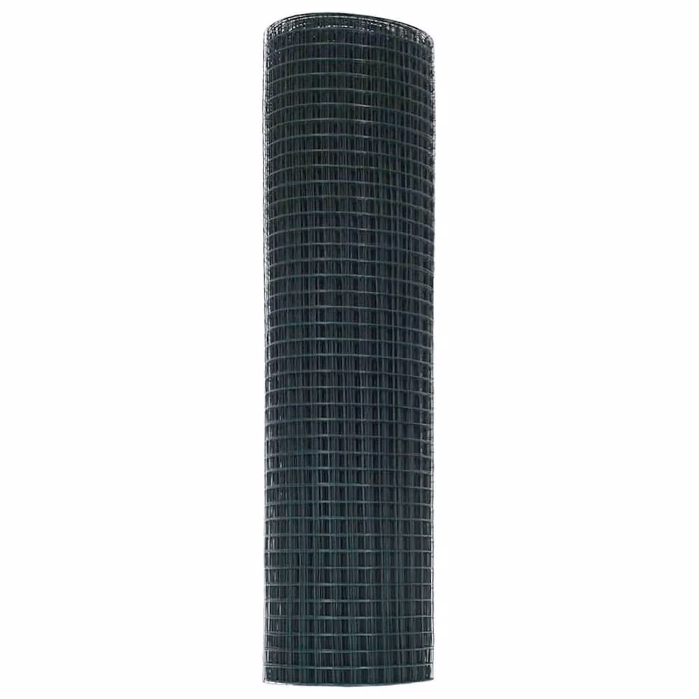 Berkfield Home Green Welded Steel Wire Fence, 0.6 x 50 m – 4