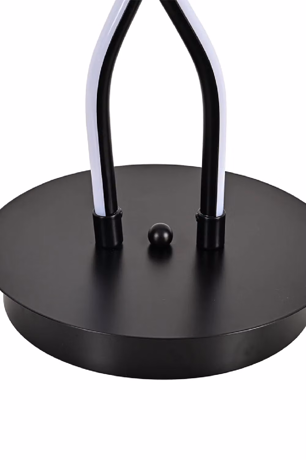 Living and Home Swirling RGB LED Floor Lamp in Black and Multicolour – 4