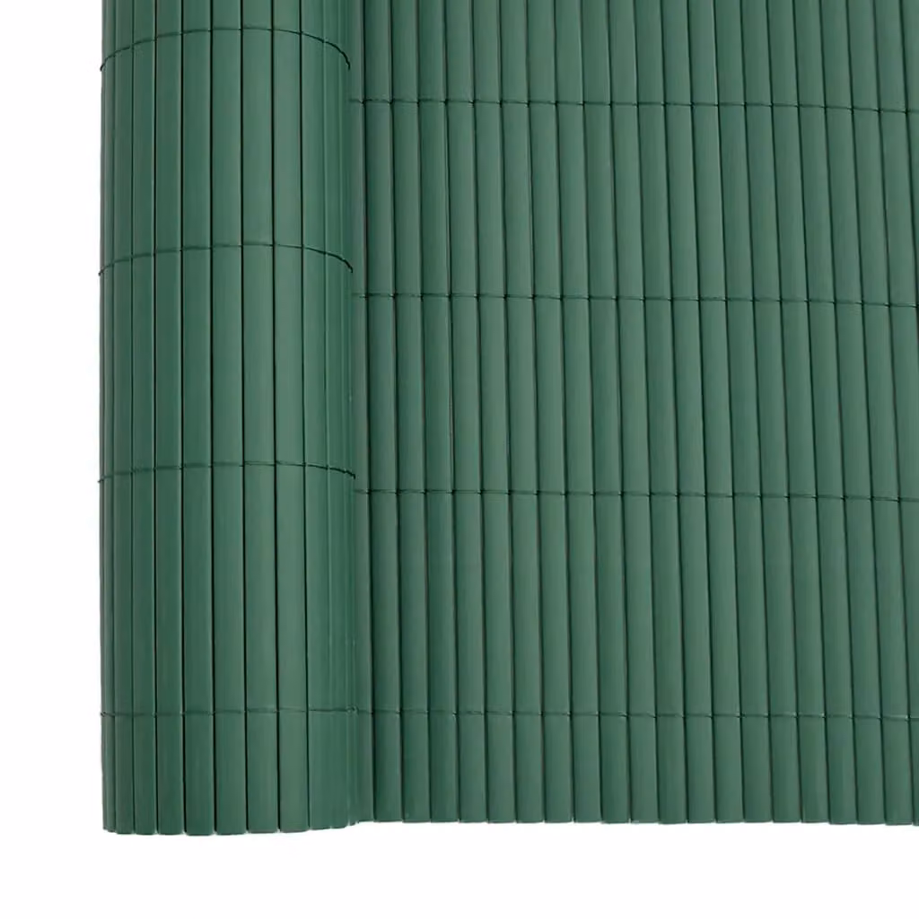 Berkfield Home Double-Sided Green PVC Garden Fence Mat, H: 180 cm, W: 500 cm – 6