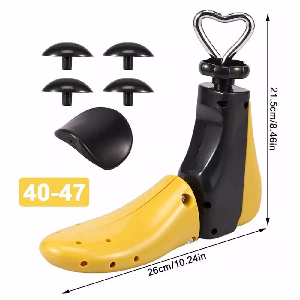 FLAVORA Yellow 4-Way Universal Adjustable Shoe Expander, Size: 500mm – 2