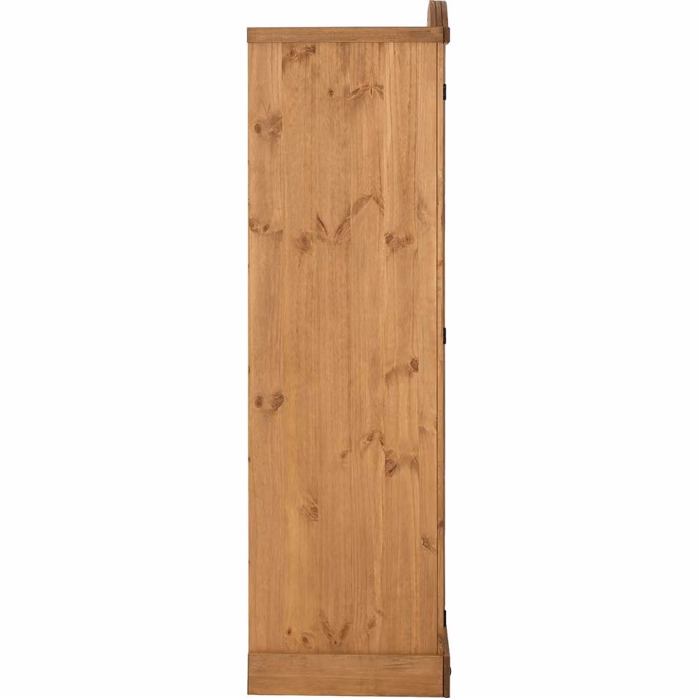 Seconique Corona Essentials 3 Door Wardrobe in Distressed Waxed Pine – 2