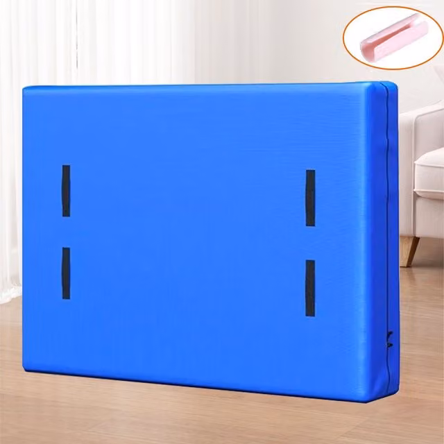 Hinsinc Heavy Duty Twin Size Mattress Storage Bag with 8 Handles and Zipper in Blue