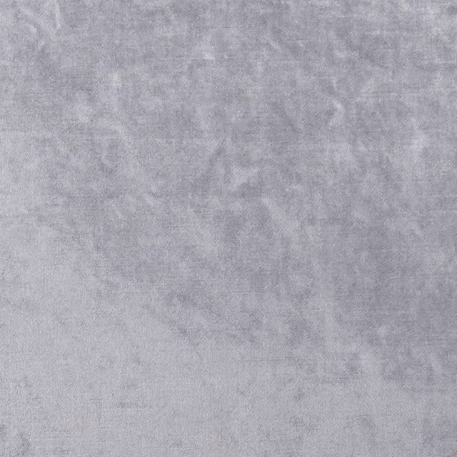 Clarke & Clarke Allure Velvet Fabric in Silver and Grey