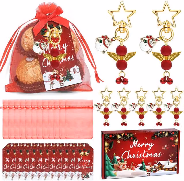 Leaper Red Angel Keychain Pendant Gift Box Set – 1