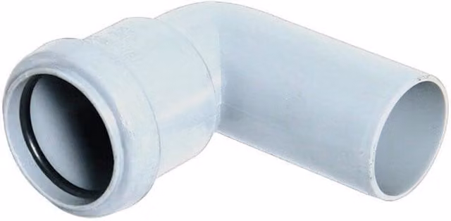 FloPlast White 90 Degree Push Fit Swivel Waste Bend 32mm