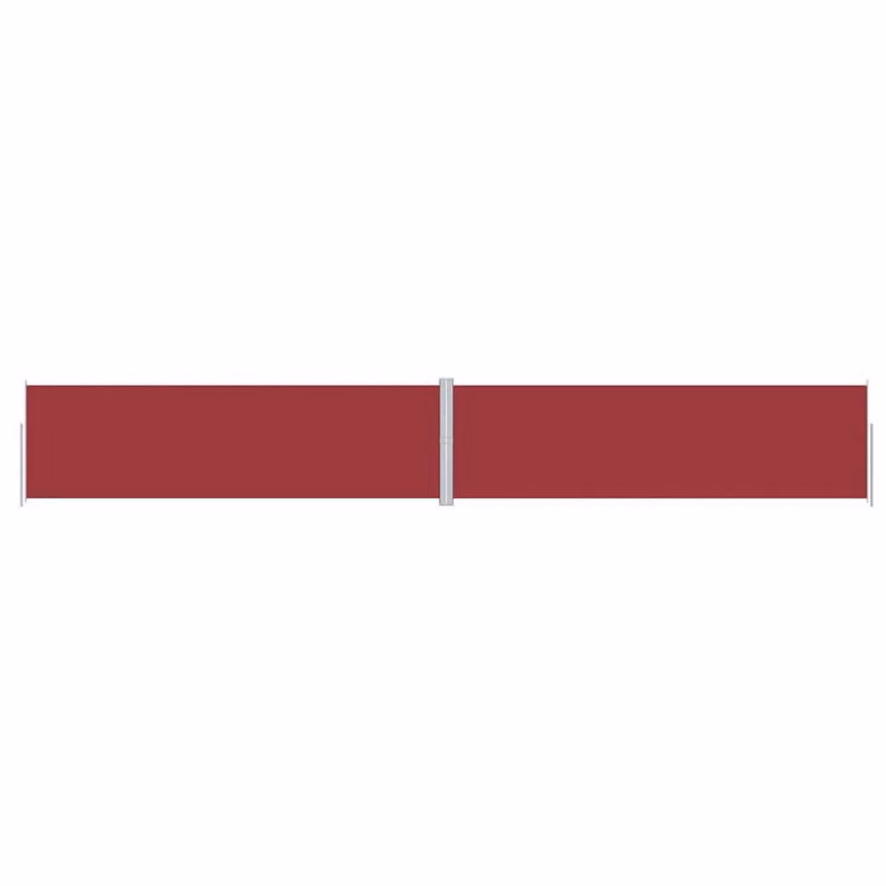 Berkfield Home Red Retractable Side Awning W/D/H: 1200 x 180 x 0 cm – 3