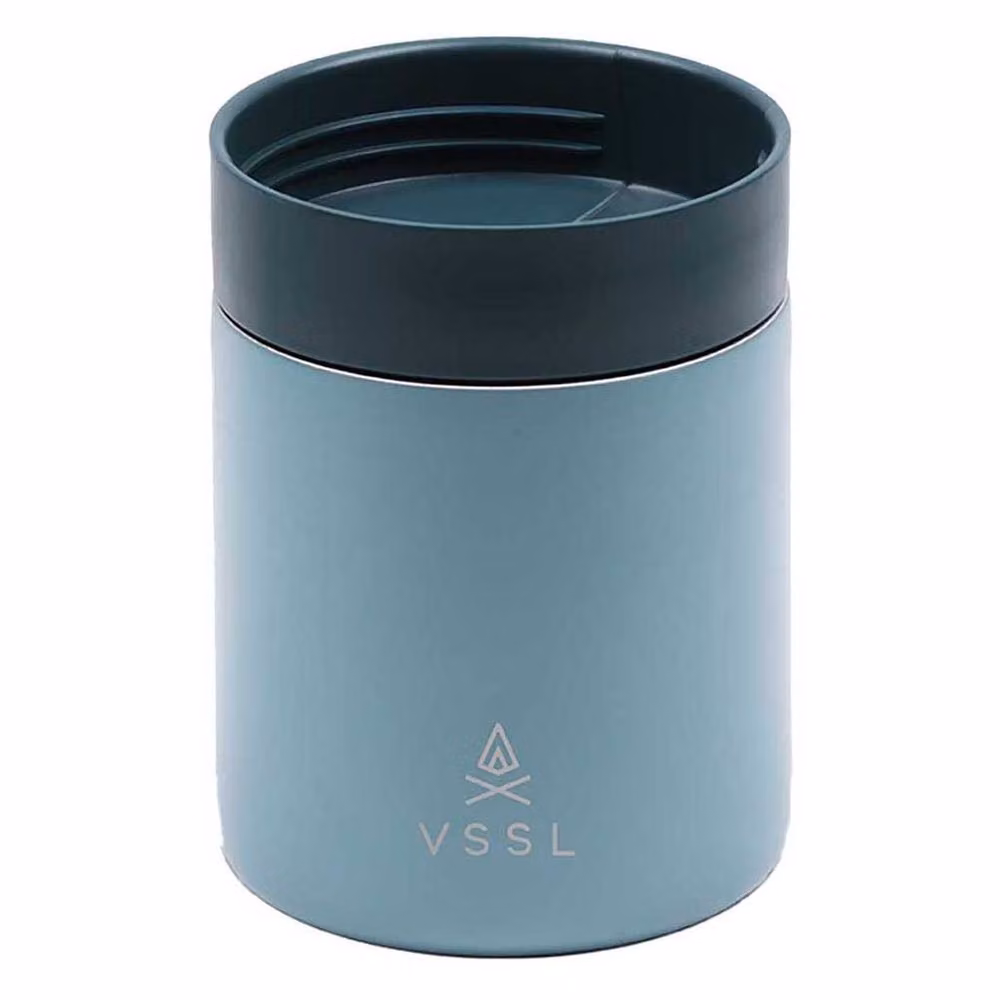 VSSL Nest Pour Over Coffee Kit with Two Stainless Steel Travel Mugs in Green or Blue – 8