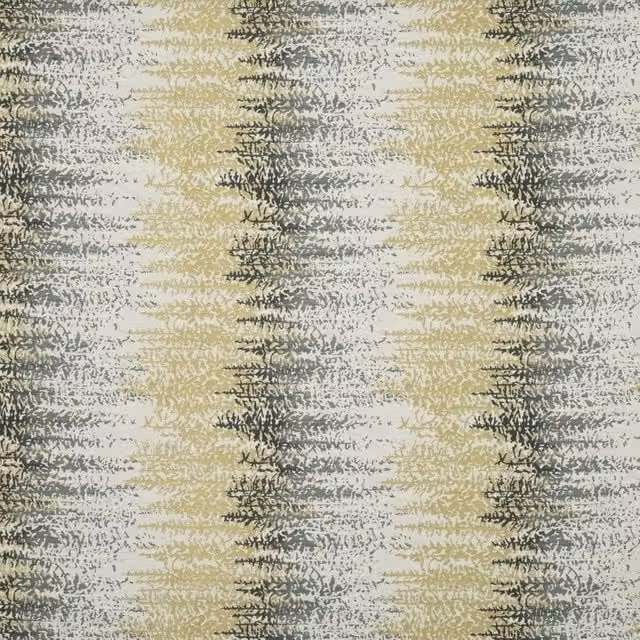 Terrys Byron Fabric Armchair in Ochre, Yellow and Grey