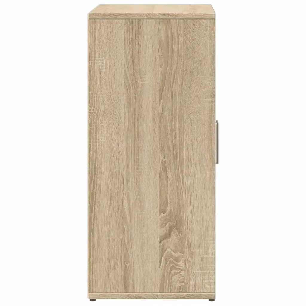 Berkfield Home Set of 2 Sonoma Oak Sideboards in Brown, W/D/H: 60 x 31 x 70 cm – 2