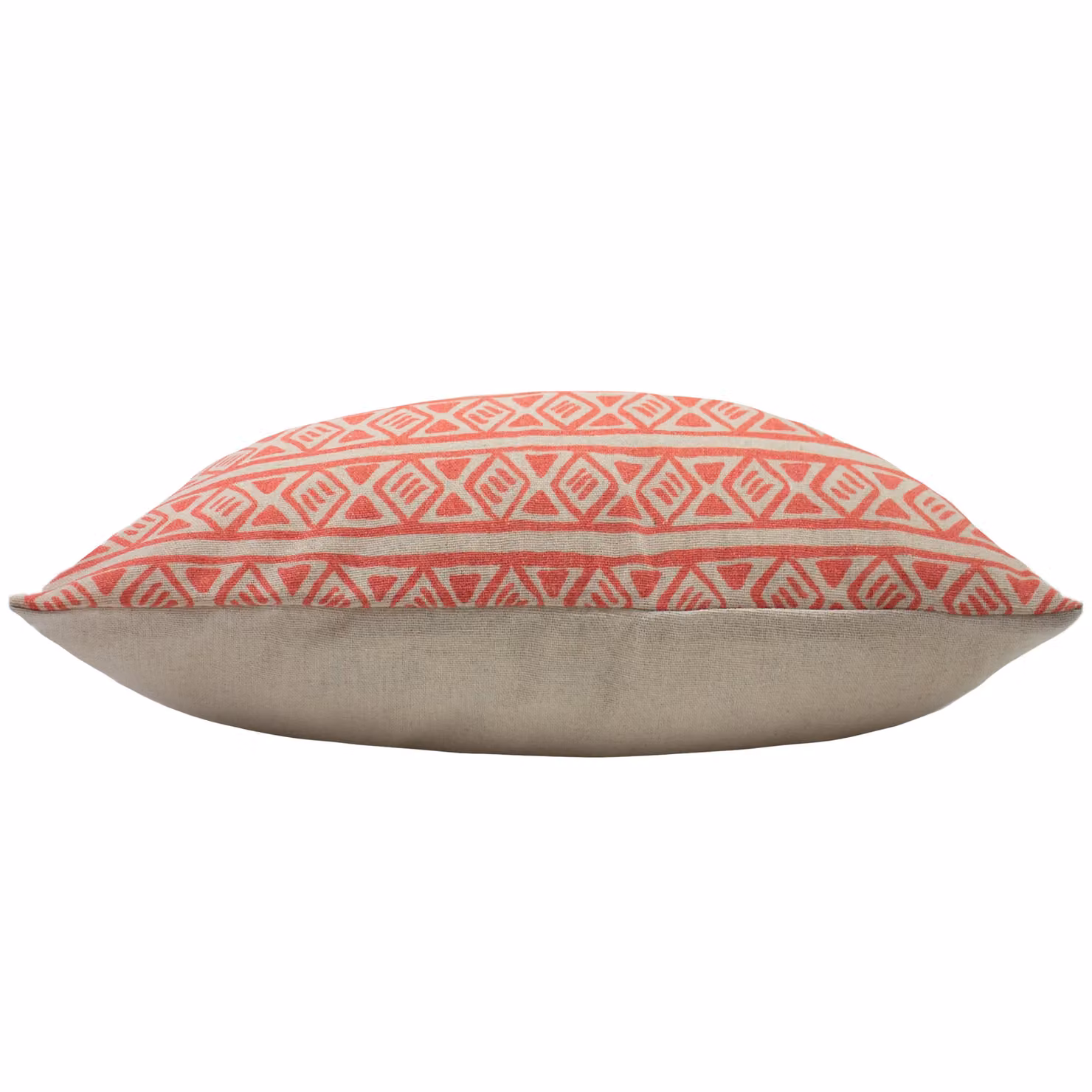 Riva Home Rocco Graphic Square Cushion in Coral, W/D/H: 45 x 45 x 45 cm – 2