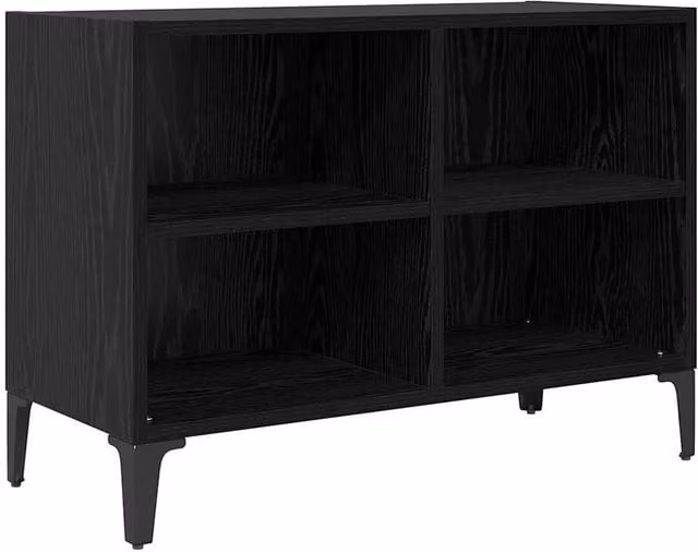 Kelvenix Modern Black TV Cabinet Set W/D/H: 69.5 x 30 x 50 cm – 1
