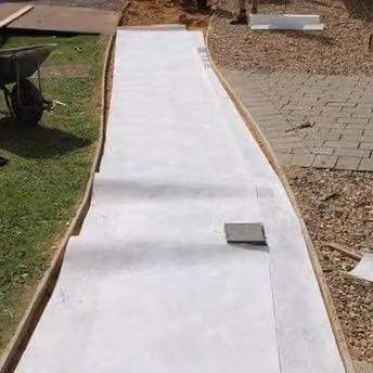 Spudulica Non-Woven White Weed Membrane Geotextile for Lawns, W/H: 1.1 x 20 m – 2