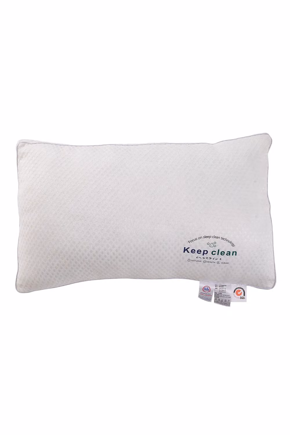 Living and Home Breathable Soft Anti-Collapse Rectangular Pillow in White – 3