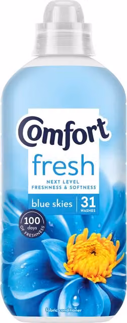 Comfort Fresh Fabric Conditioner Blue Skies 31