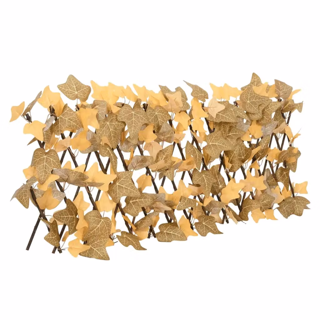 Berkfield Home Artificial Orange Maple Leaf Trellis, 5 Pieces, W: 180 cm, H: 30 cm – 1