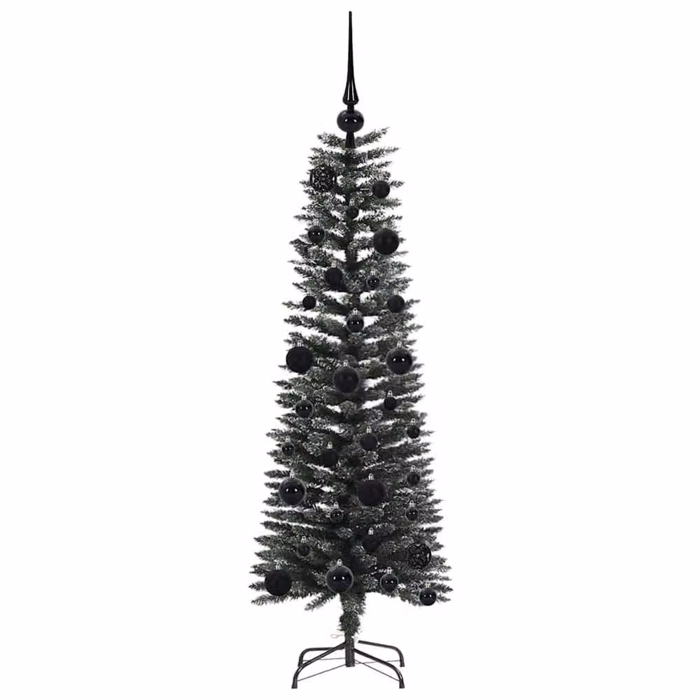 Berkfield Home Elegant Green Artificial Christmas Tree with Stand H 120 x W 40.5 x D 40.5 cm – 4